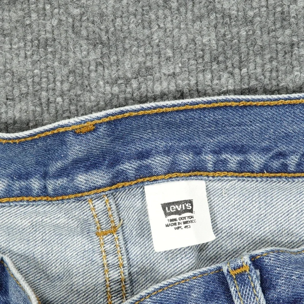 Vintage‎ Levis 501 XX Jeans Men 36x32 Blue Straight Button Fly Classic
